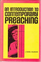 Cover of An Introduction to Contemporary Preaching